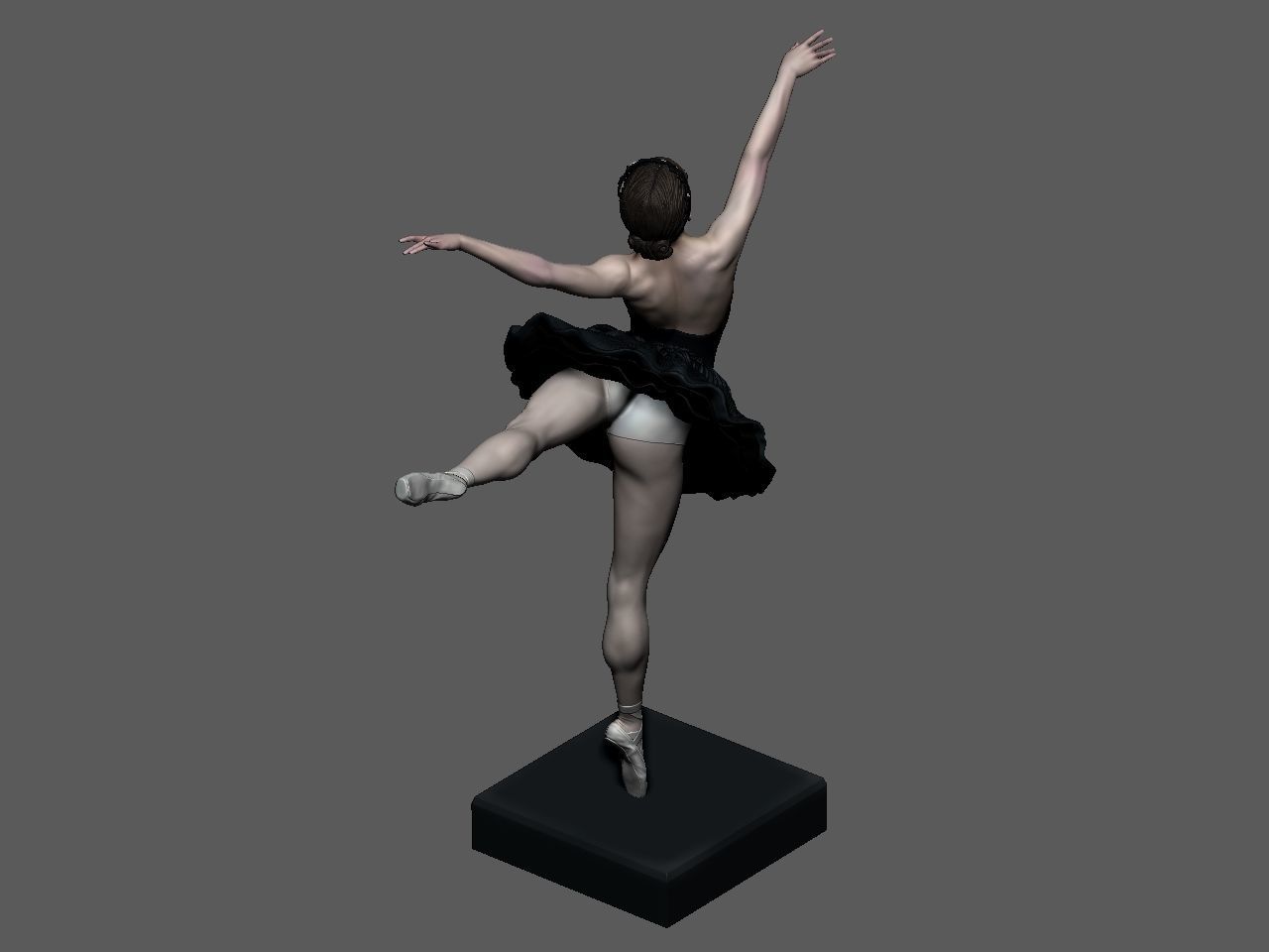 Black Swan 3D print model_61