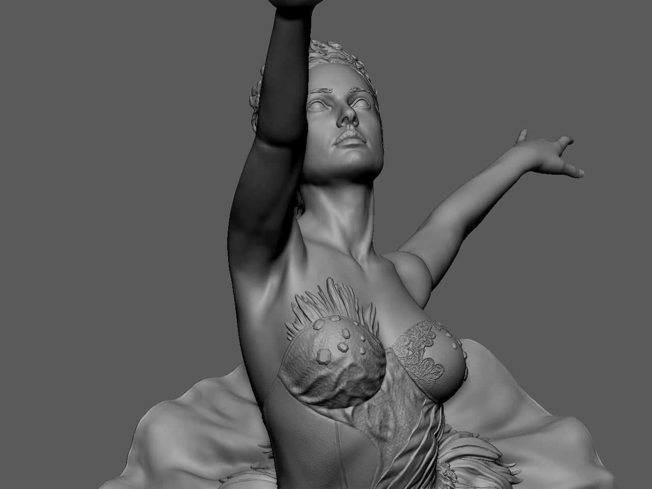 Black Swan 3D print model_34