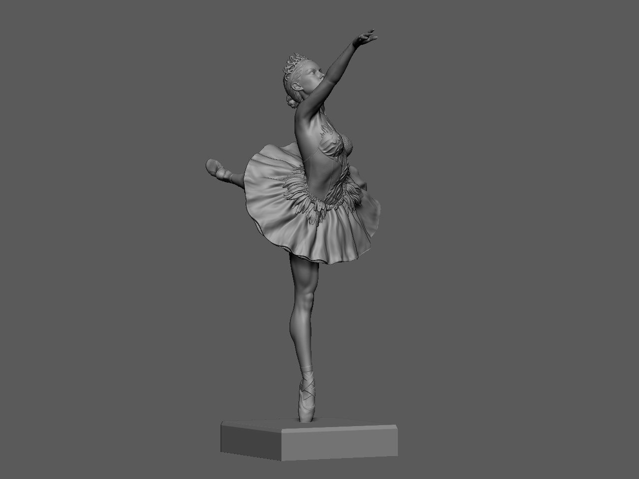 Black Swan 3D print model_14