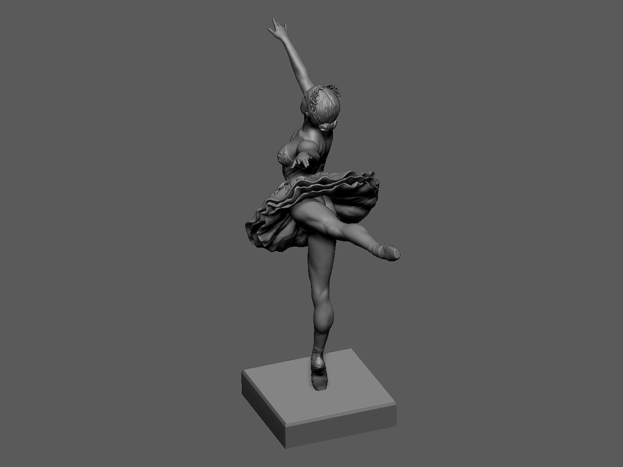 Black Swan 3D print model_60