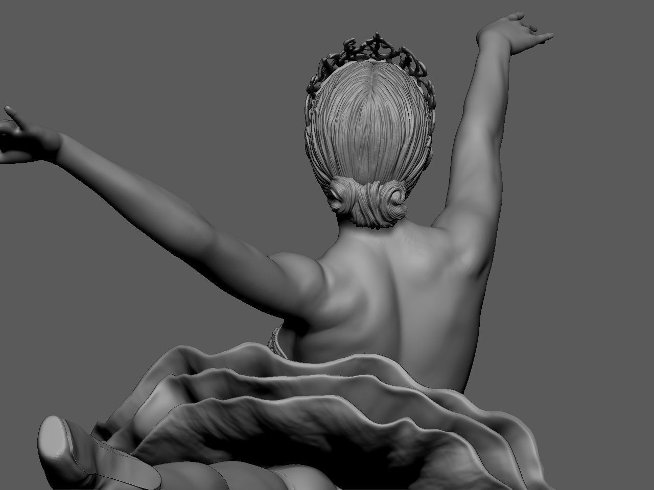 Black Swan 3D print model_28