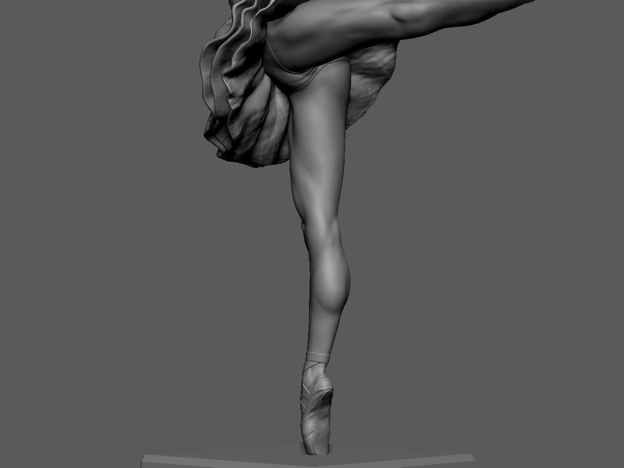 Black Swan 3D print model_44