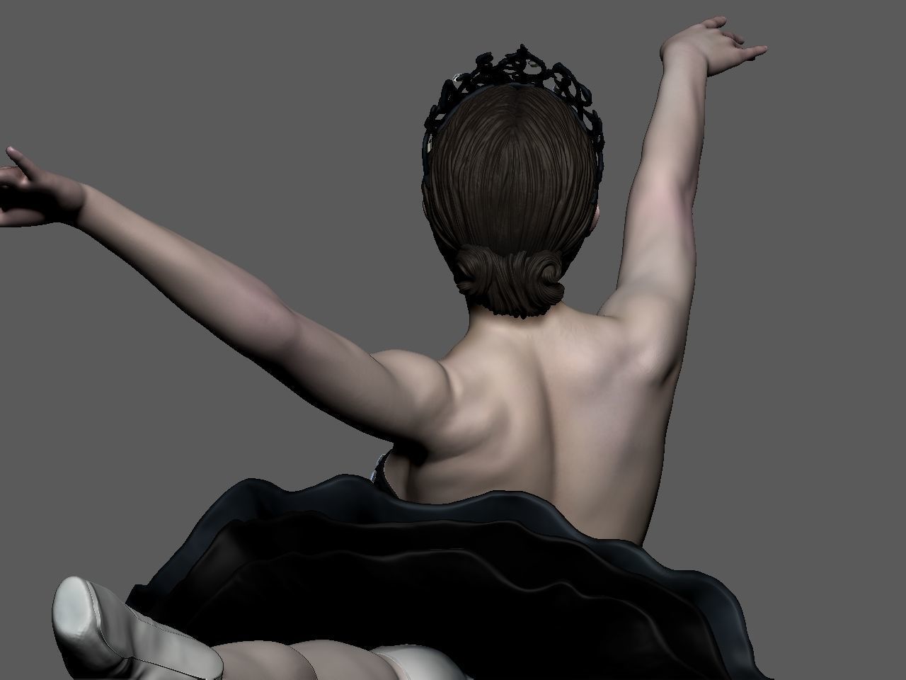 Black Swan 3D print model_27