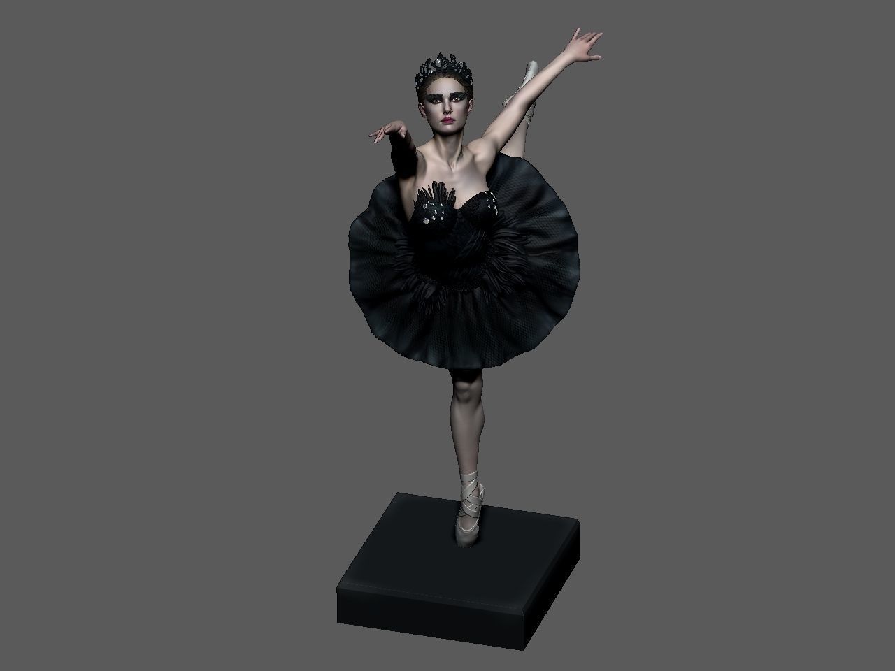 Black Swan 3D print model_53
