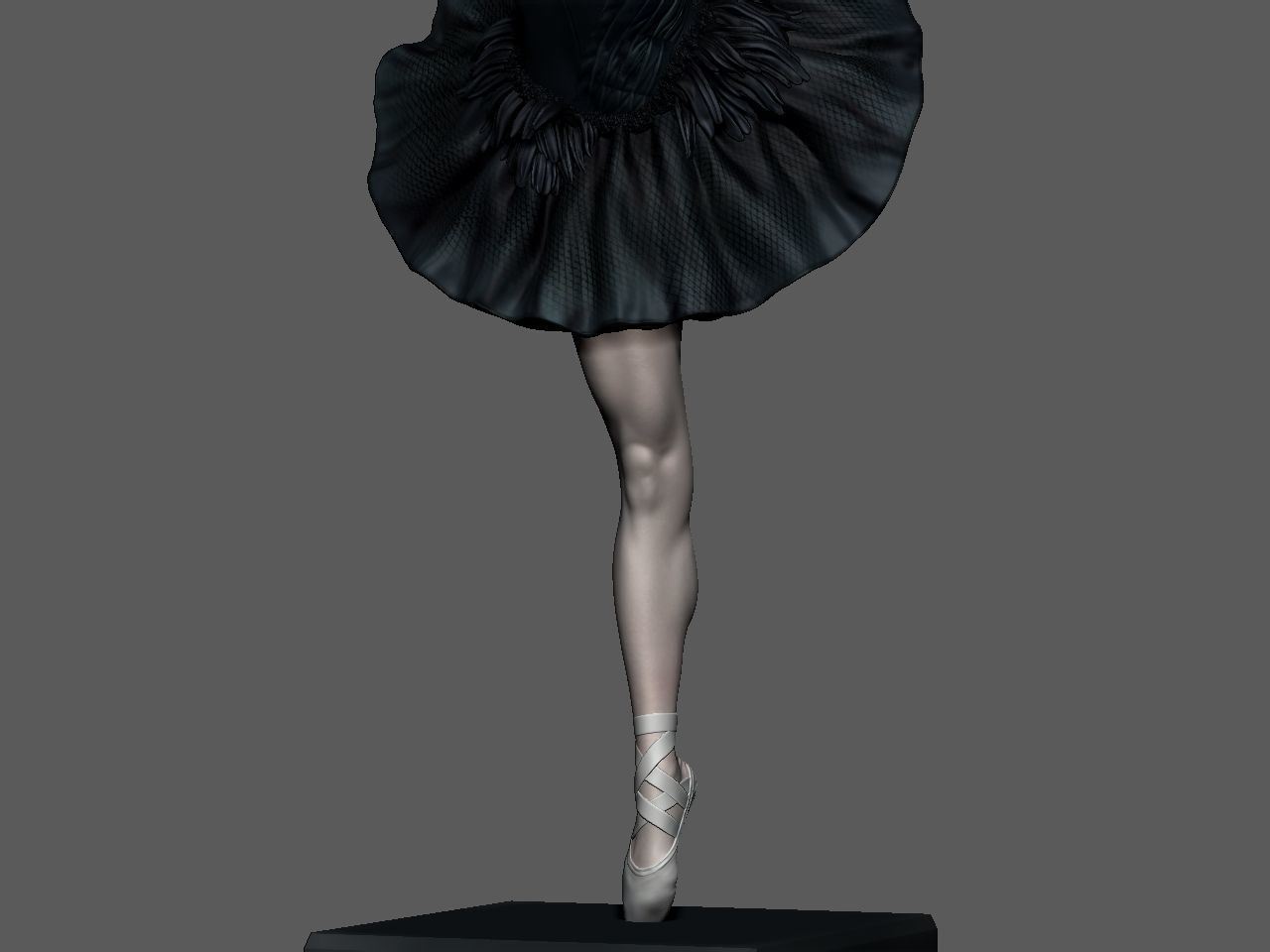 Black Swan 3D print model_37