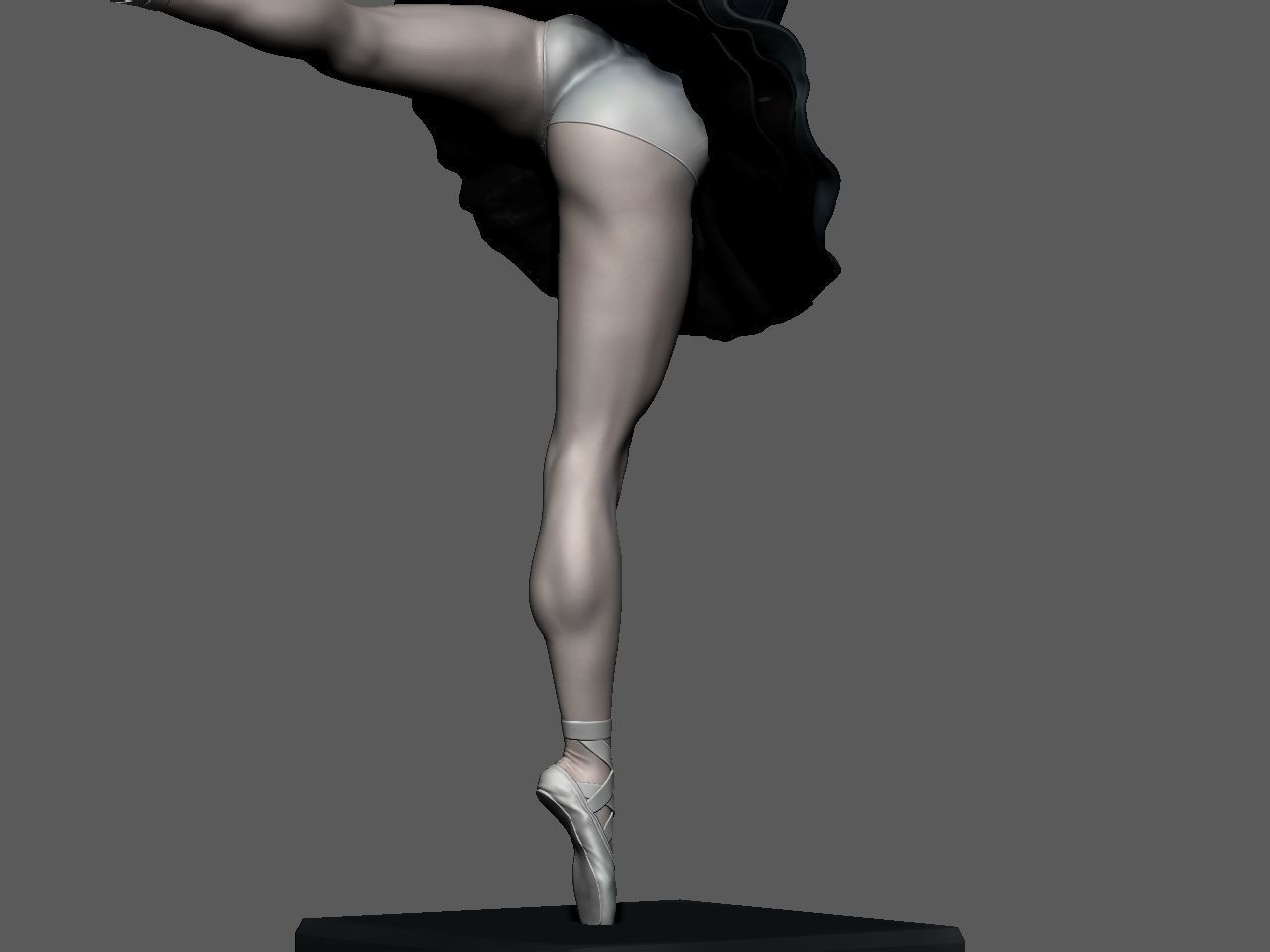 Black Swan 3D print model_47