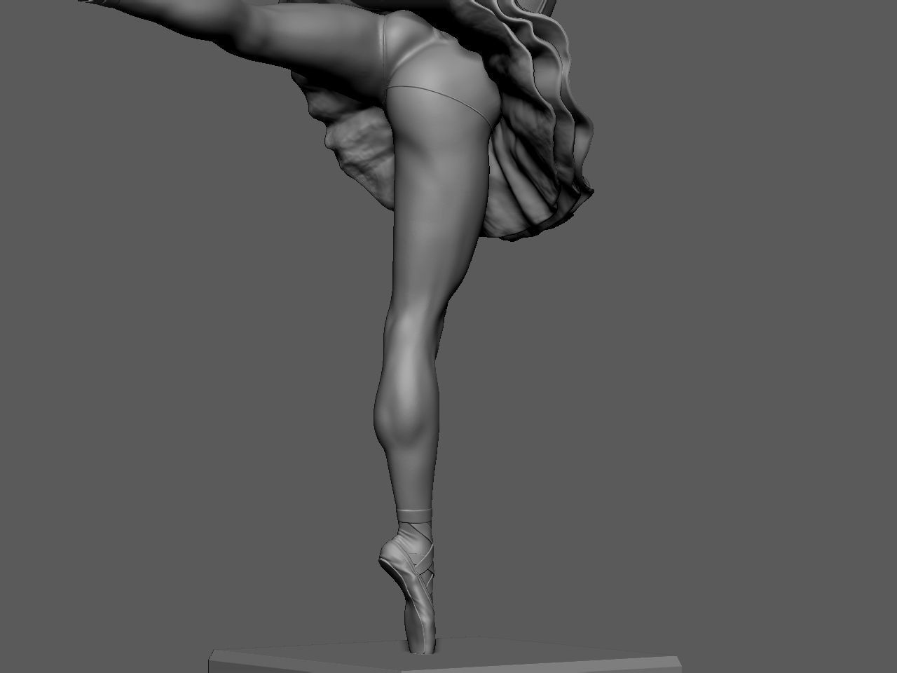 Black Swan 3D print model_48