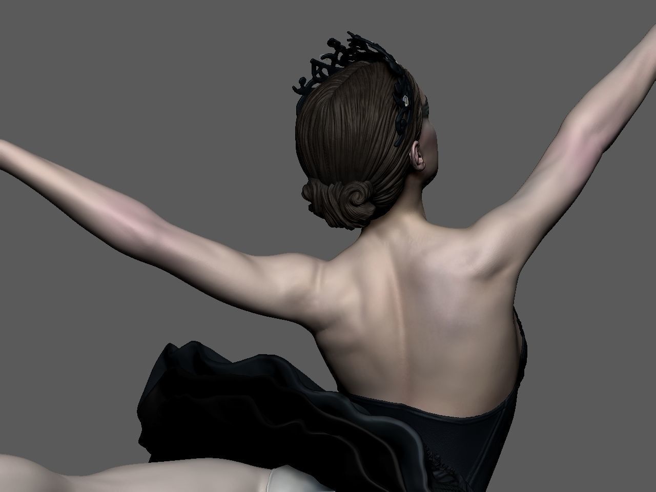 Black Swan 3D print model_29