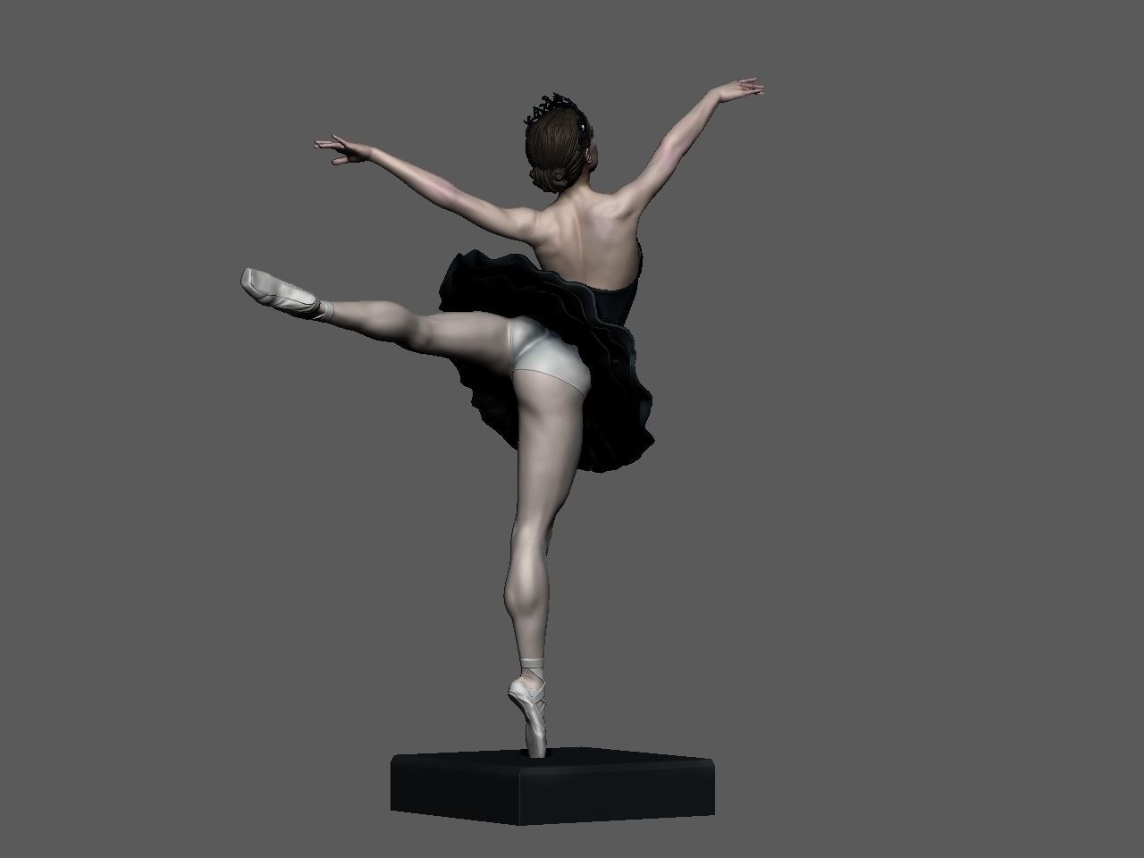 Black Swan 3D print model_9