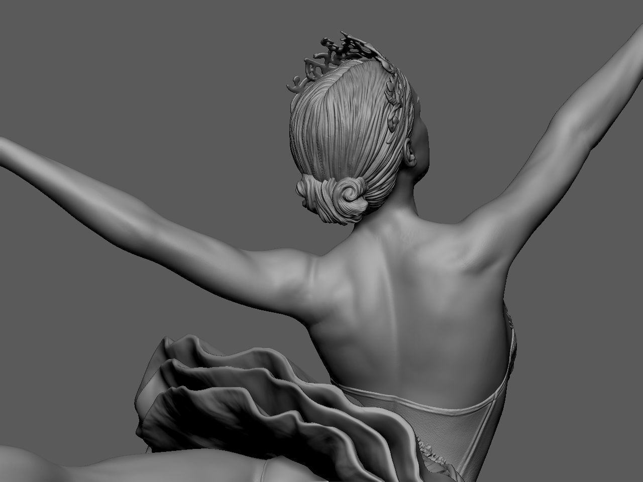 Black Swan 3D print model_30