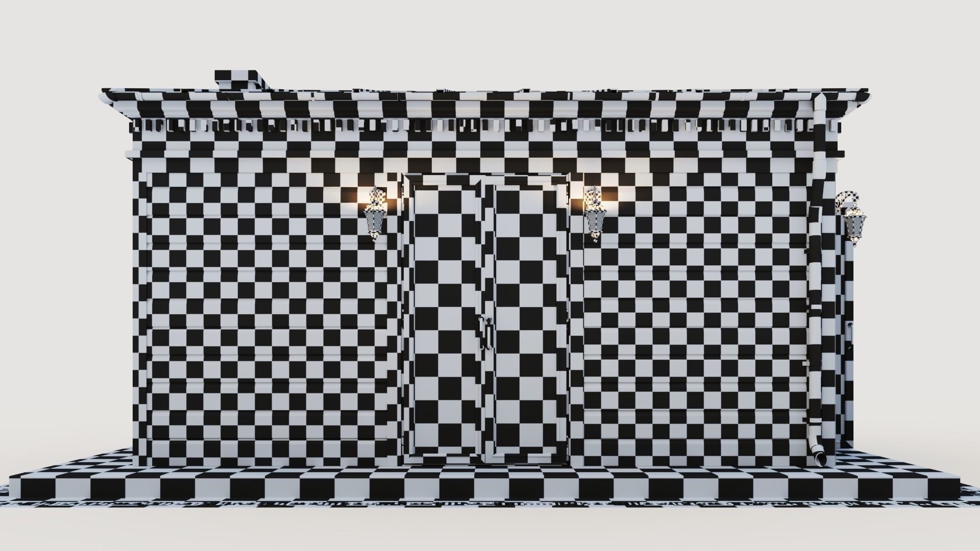 All-season gazebo-pavilion 3D model_57