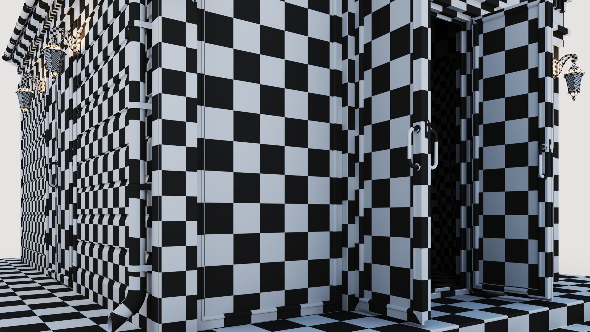 All-season gazebo-pavilion 3D model_67