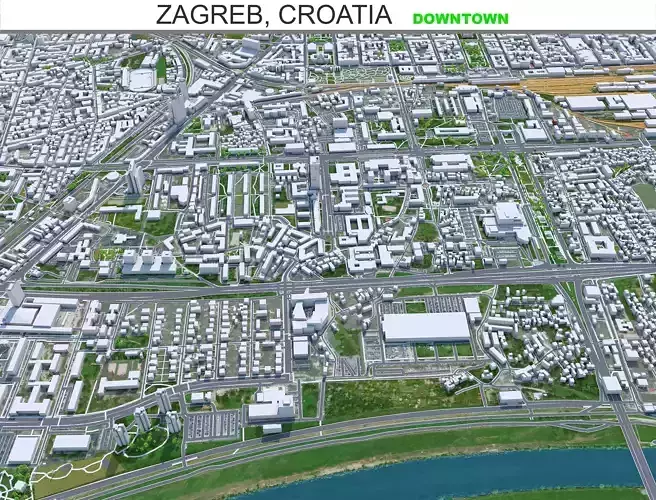 Zagreb Downtown Croatia