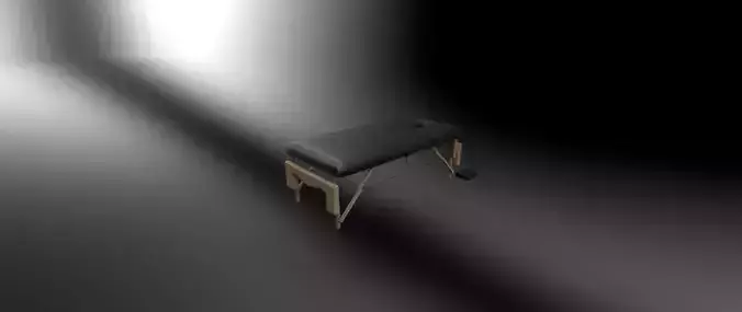 Massage Table 3D model