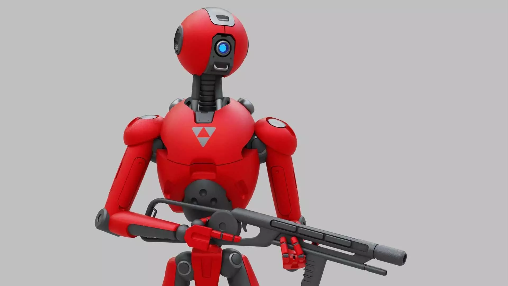 BATTLE DROID X-4000 RIGGED 3D model