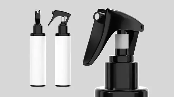 Trigger Spray Bottle 3D model