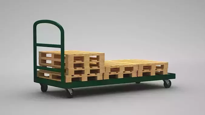 Transport Trolley 3D model