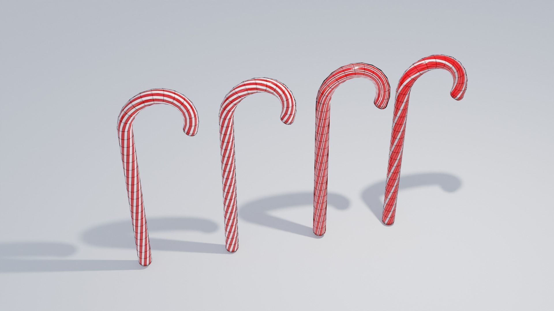 Ultimate Candy Can set 4K Textures Low-poly 3D model_1