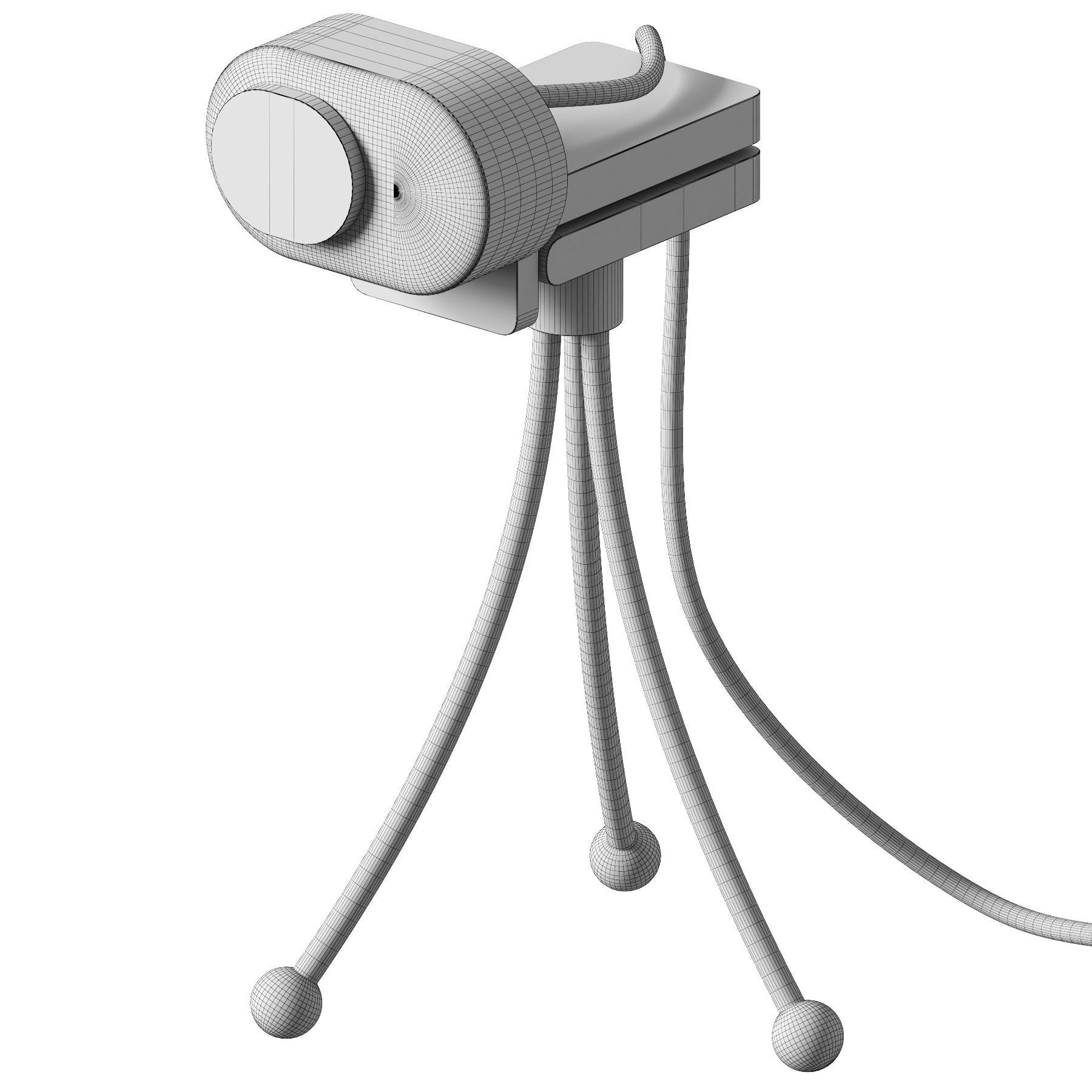 Webcam Microsoft Modern Webcam 3D model_4