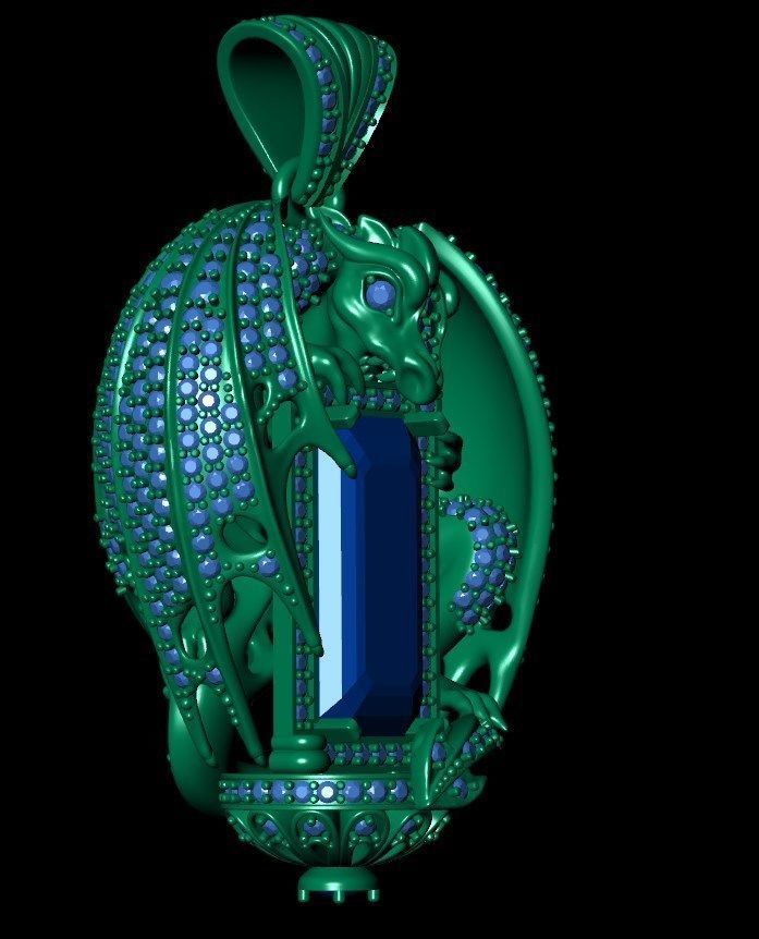 Pendant k22 3D print model_12