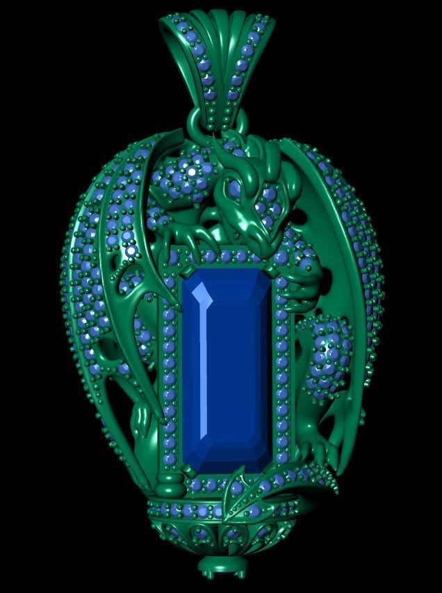 Pendant k22 3D print model_13