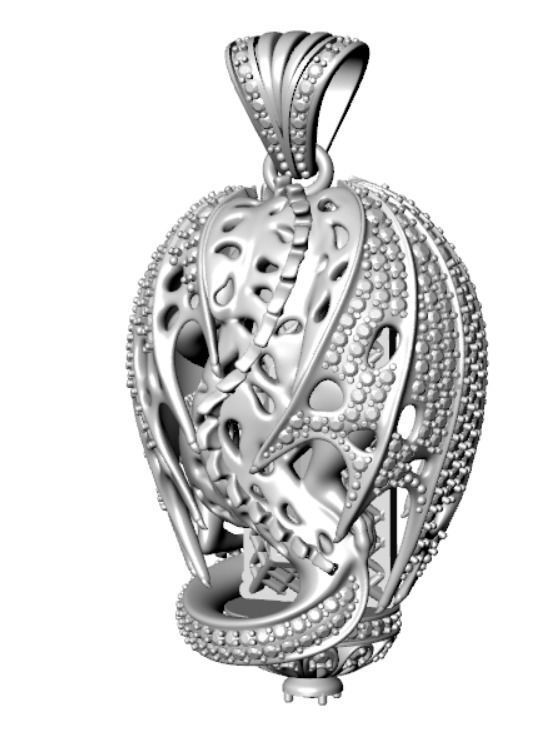 Pendant k22 3D print model_22