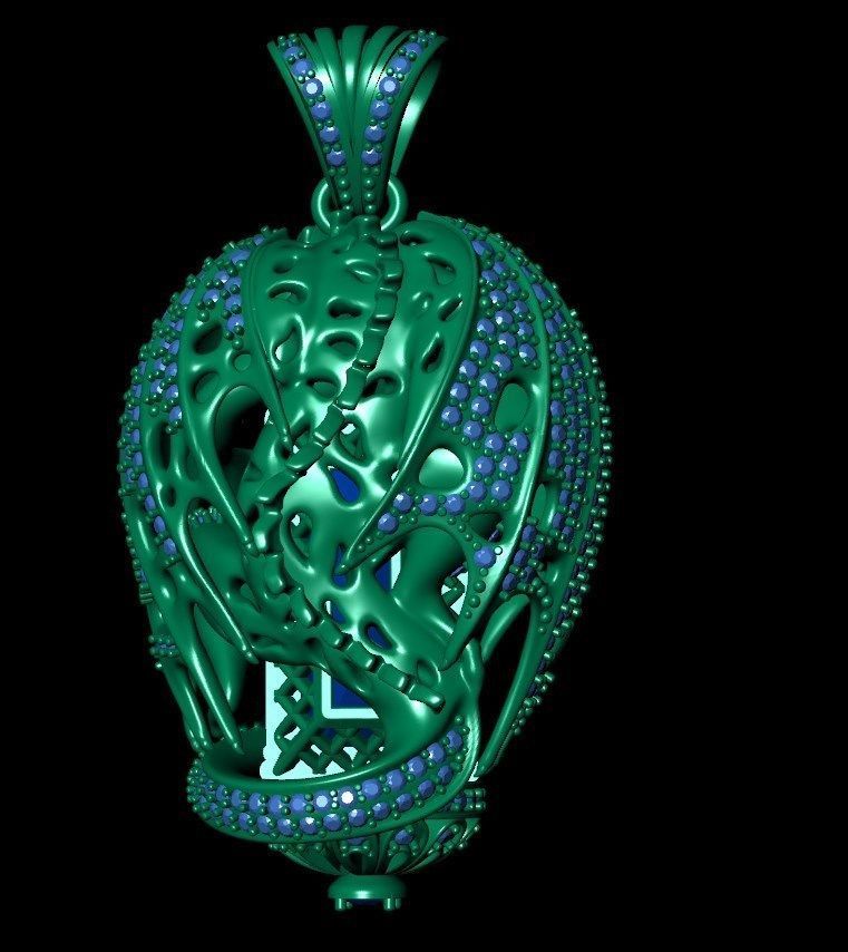 Pendant k22 3D print model_9