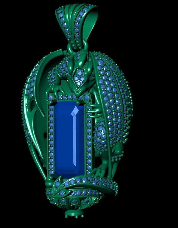 Pendant k22 3D print model_14