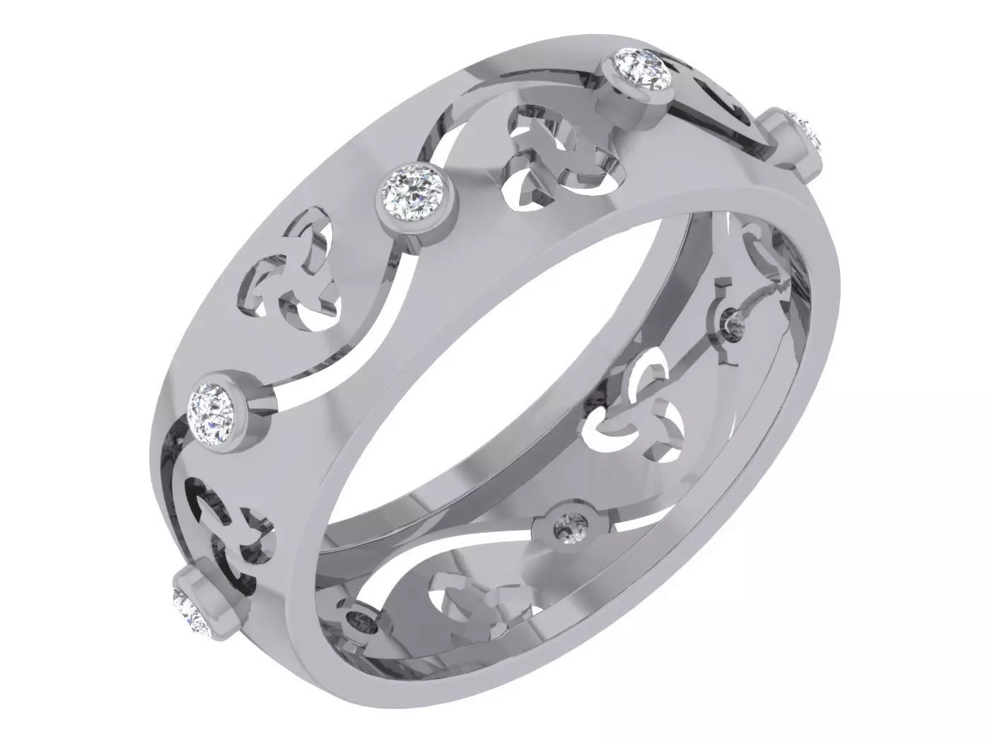 Band ring - 91 3D print model_0