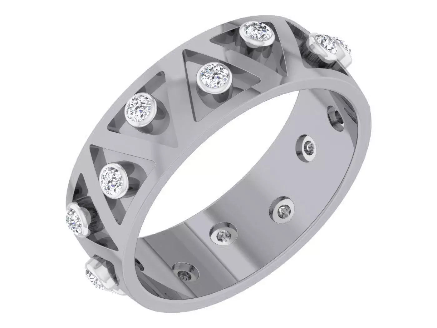 Band ring - 85 3D print model_0