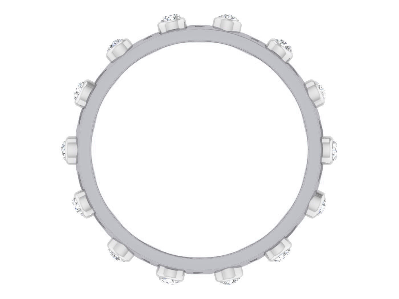 Band ring - 85 3D print model_1