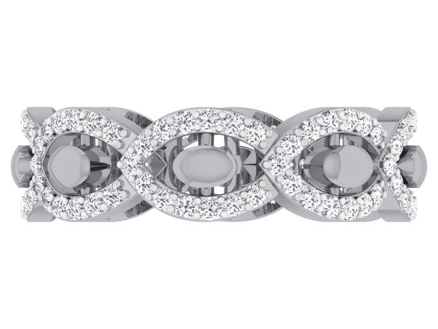 Band ring - 64 3D print model_3