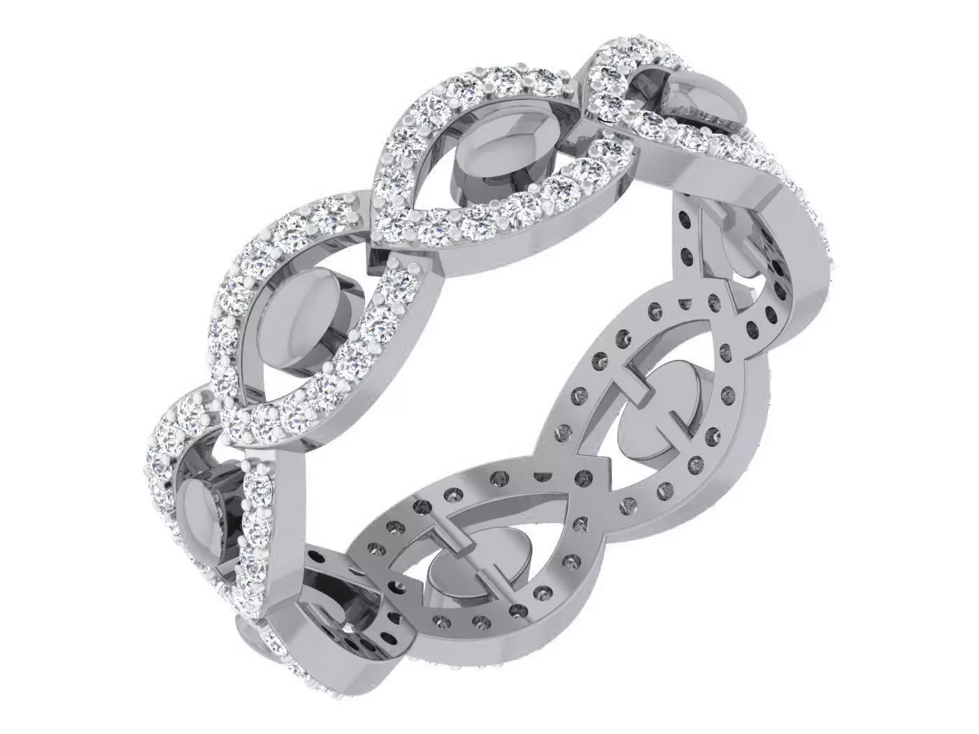 Band ring - 64 3D print model_0