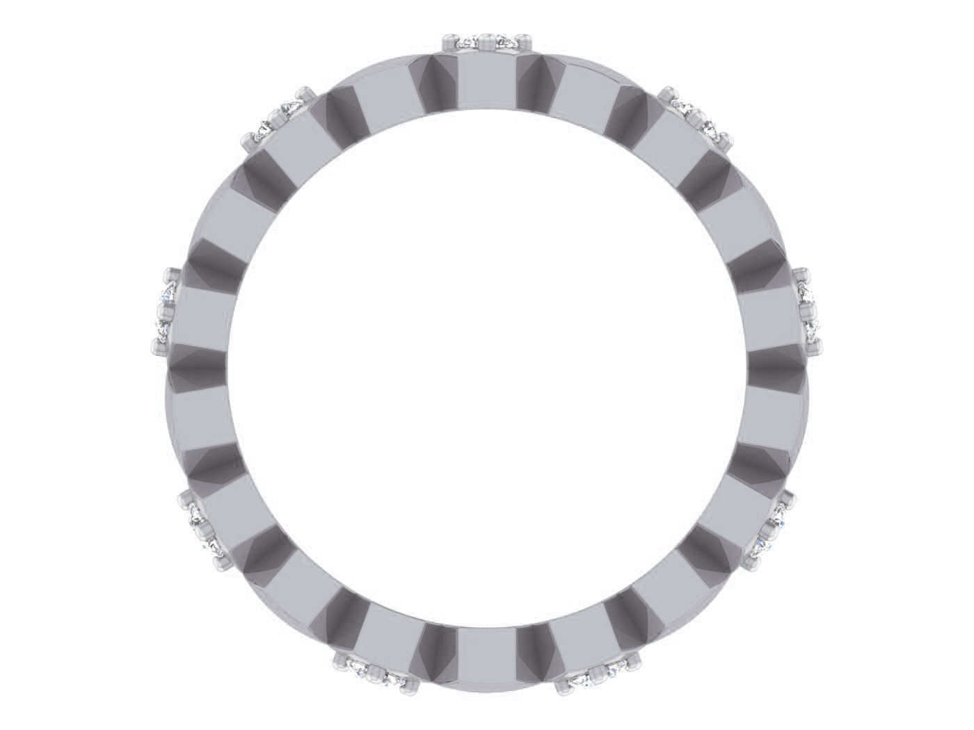 Band ring - 5 3D print model_1