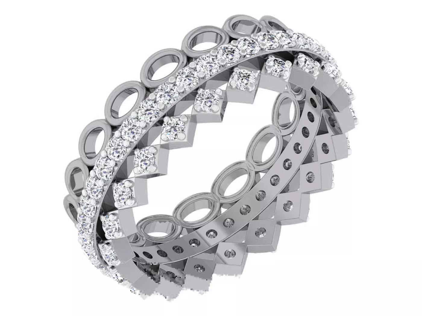 Band ring - 41 3D print model_0