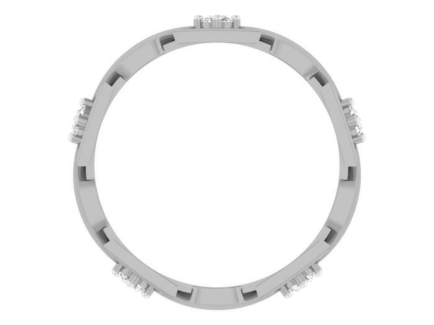 Band ring - 4 3D print model_1