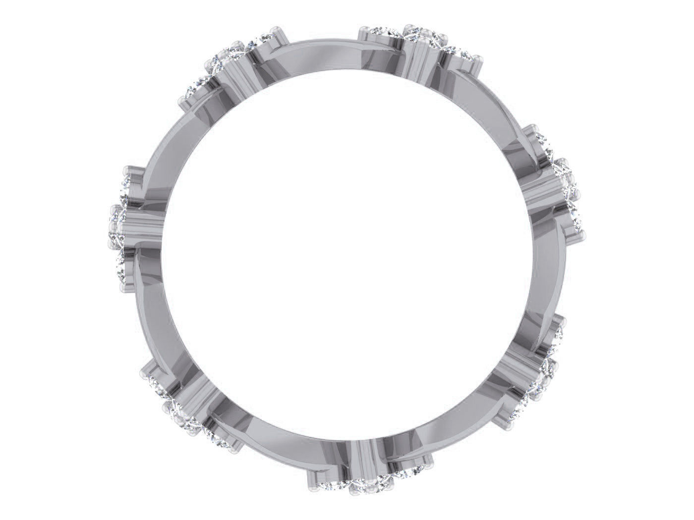 Band ring - 32 3D print model_1