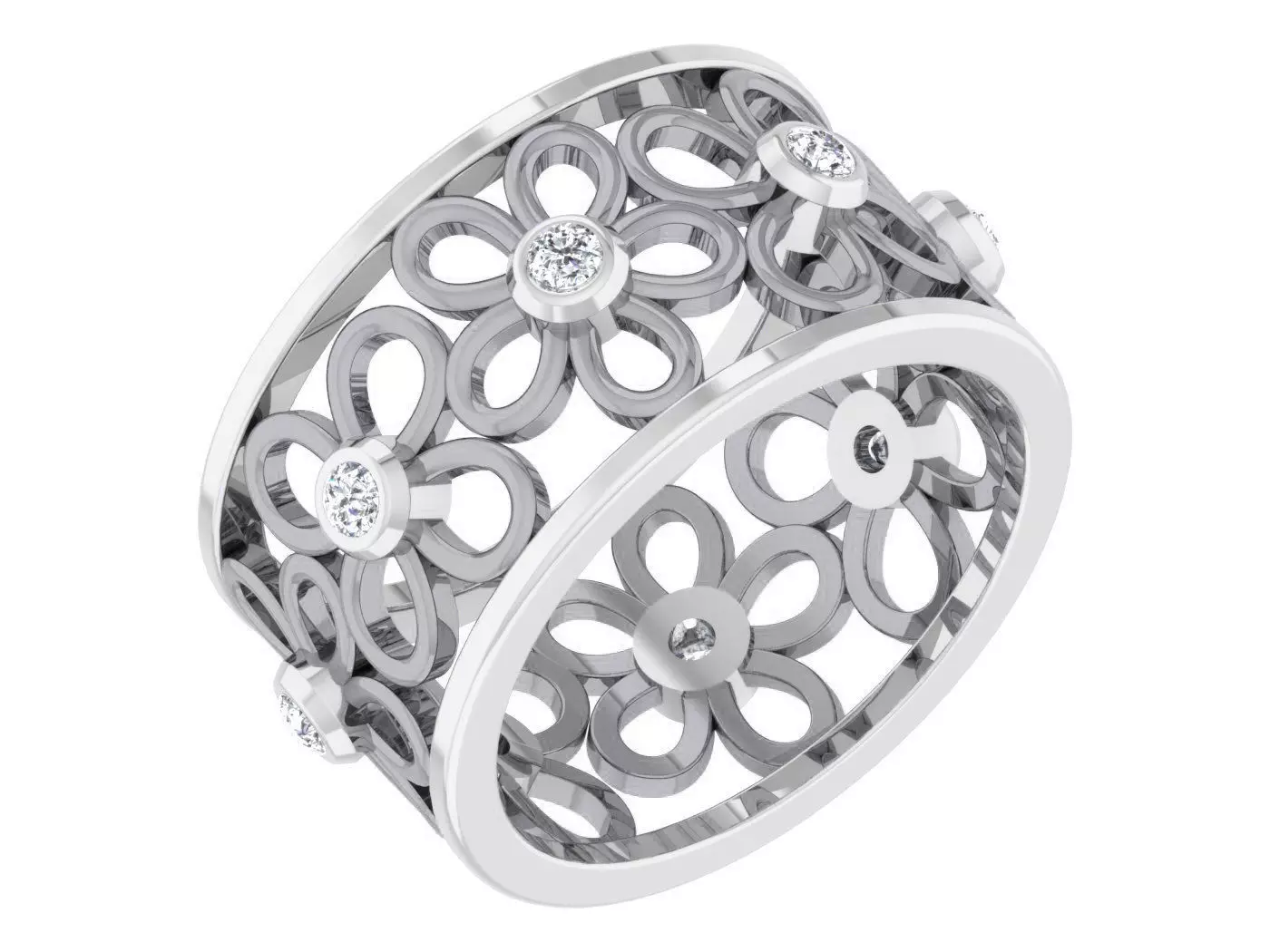 Band ring - 19 3D print model_0