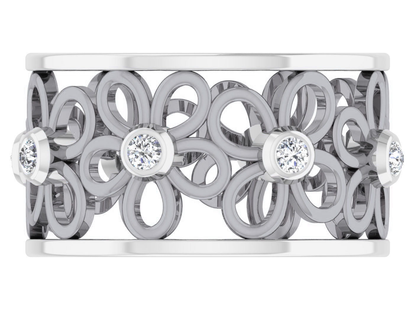 Band ring - 19 3D print model_4