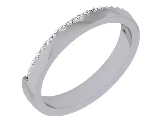 Band ring - 17 3D print model