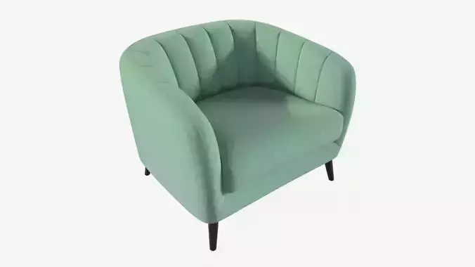 Armchair Melody 3D model