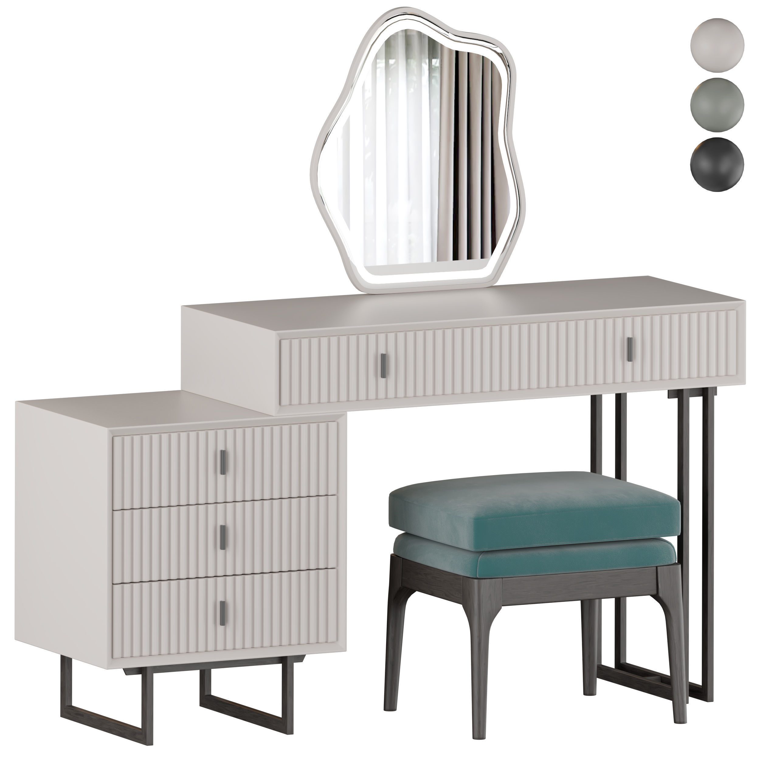20 dressing table 3D model_10