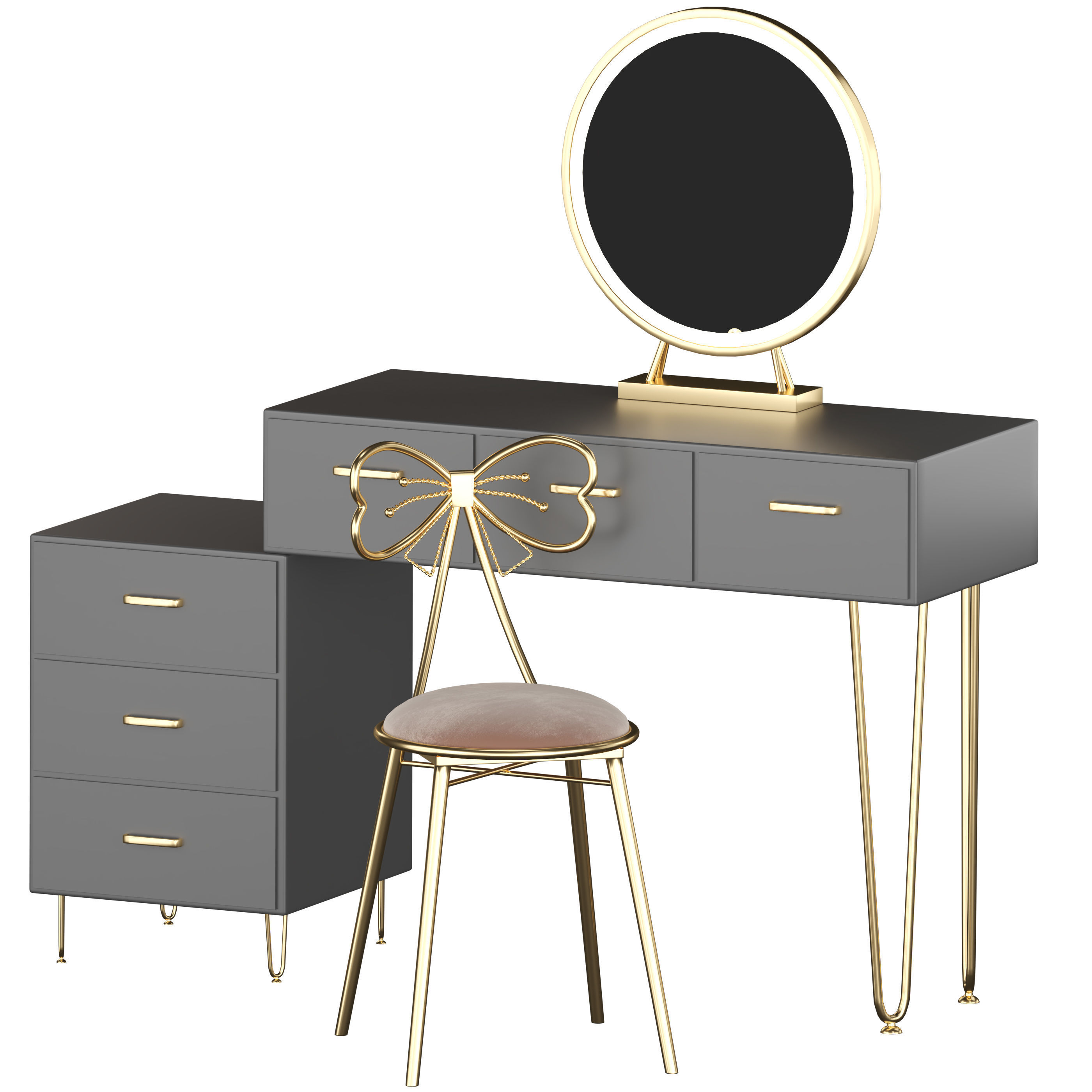 20 dressing table 3D model_6