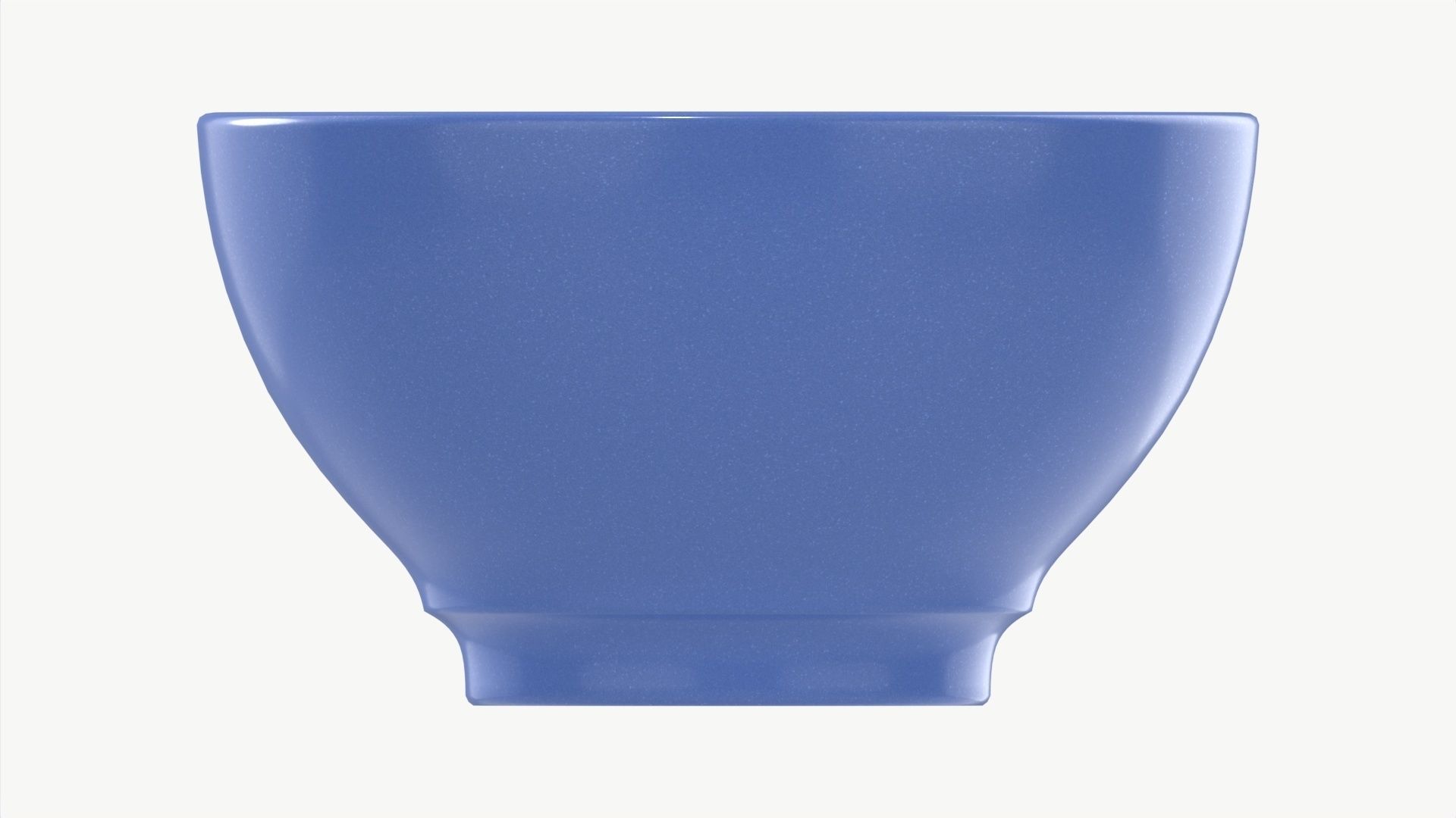 Bowl of Colored Cheerios with Milk 3D model_4