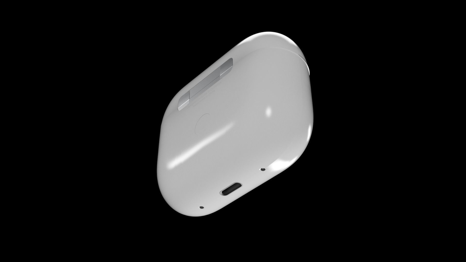 Airpod3 3D model - Animated  Low-poly 3D model_20