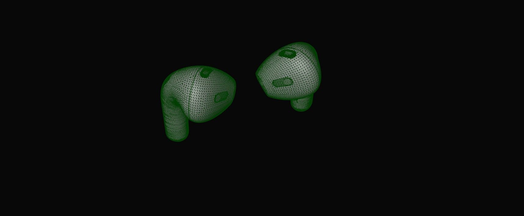 Airpod3 3D model - Animated  Low-poly 3D model_23