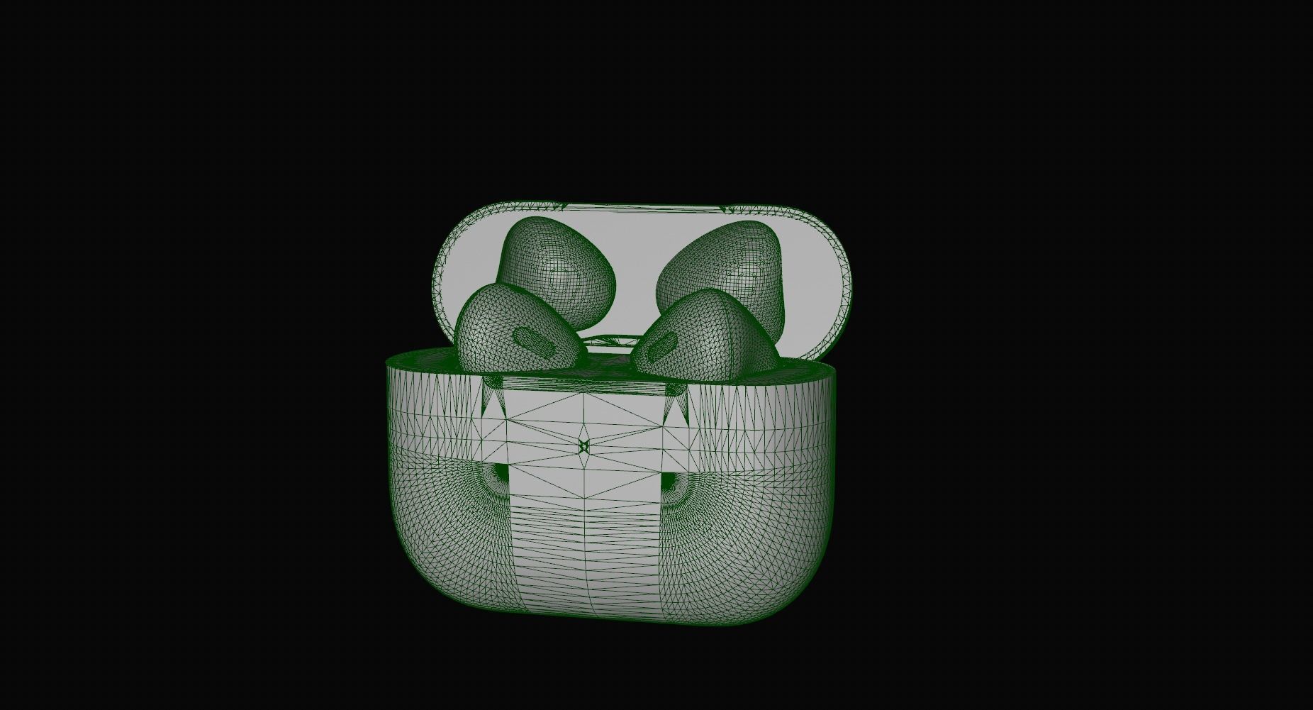 Airpod3 3D model - Animated  Low-poly 3D model_29
