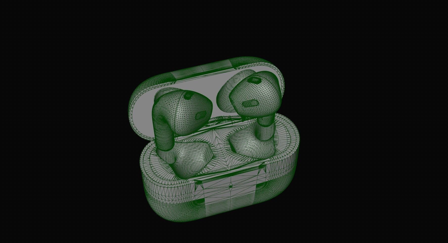 Airpod3 3D model - Animated  Low-poly 3D model_31