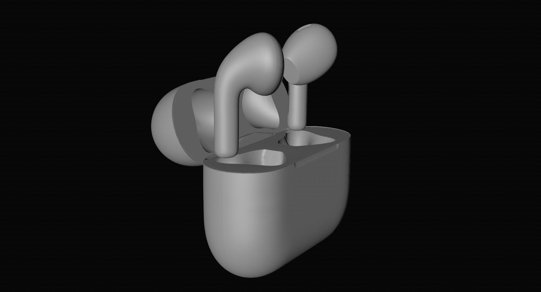 Airpod3 3D model - Animated  Low-poly 3D model_38