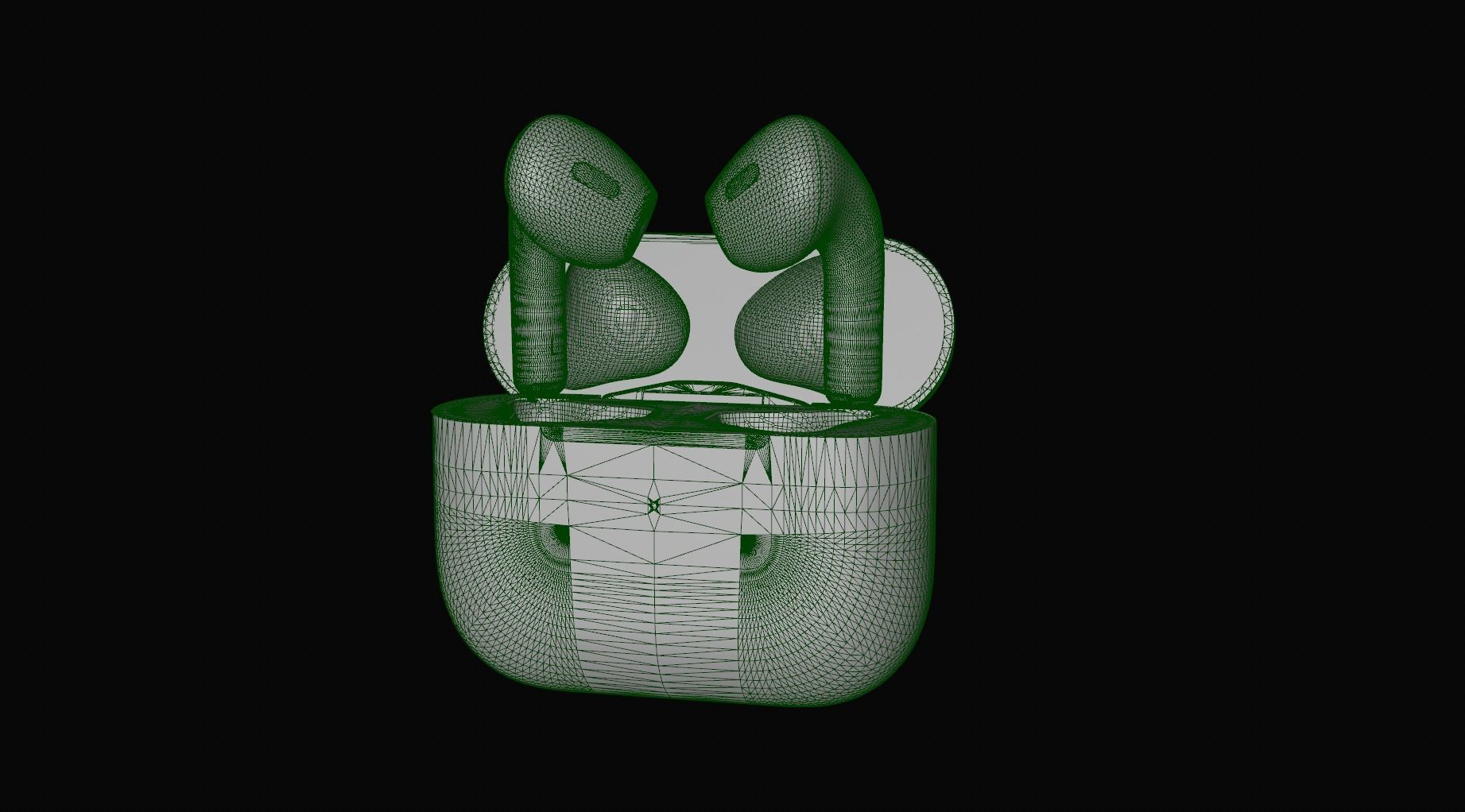 Airpod3 3D model - Animated  Low-poly 3D model_37